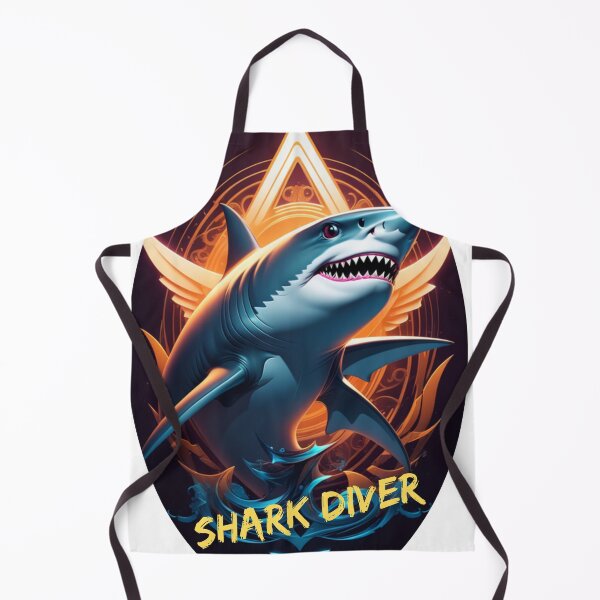 Item preview, Diving with sharks designed and sold by Toms Tee.