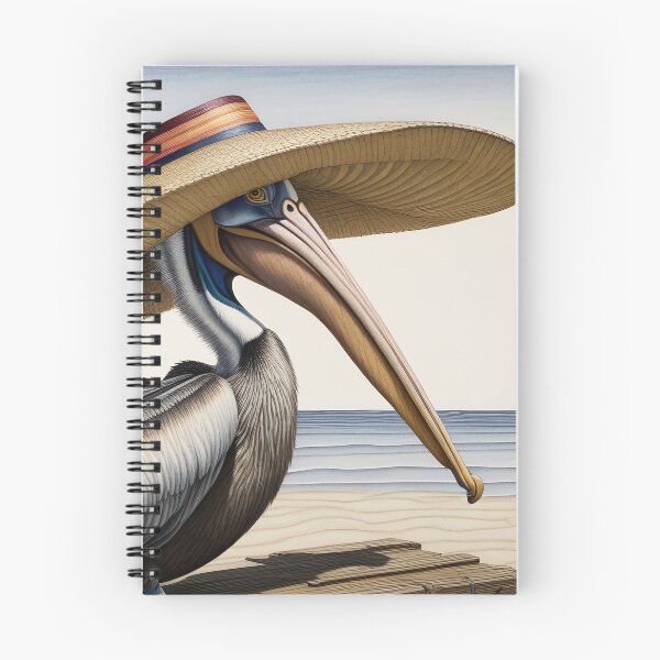 Item preview, A pelican on vacation in the Caribbean designed and sold by Wolfsee.
