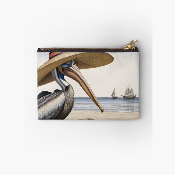 Item preview, A pelican on vacation in the Caribbean designed and sold by Wolfsee.