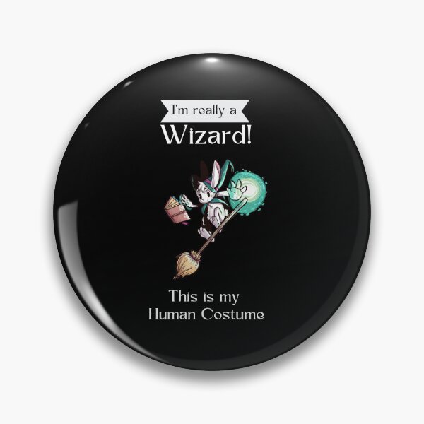 Item preview, I'm really a wizard this is my human costume  designed and sold by YazminCityArts.