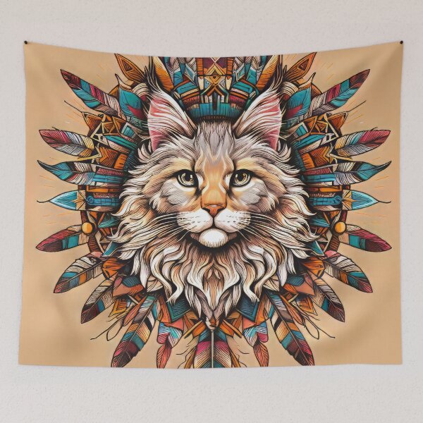 Item preview, Tabby Cat Portrait and design designed and sold by CattyCornerPOD.