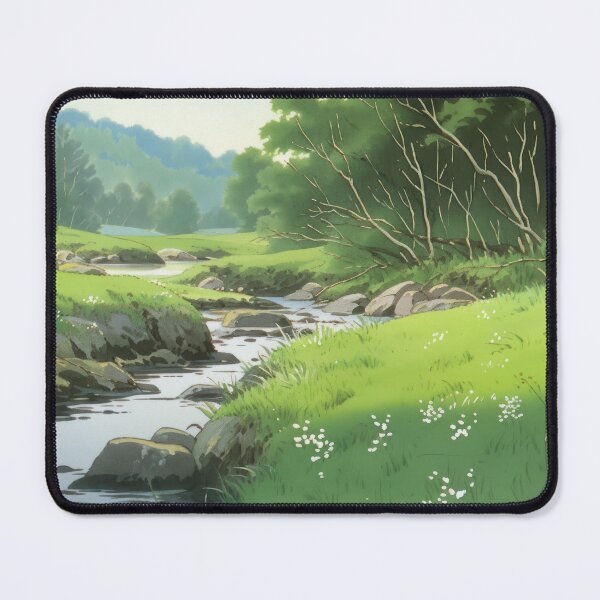 Item preview, 80s Retro Anime Forest Landscape designed and sold by Animania-AnimeS.