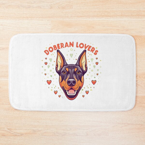 Item preview, Copy of  Natural Ear Doberman Doberman Dog Lovers Funny Doberman designed and sold by Moad Fahim.