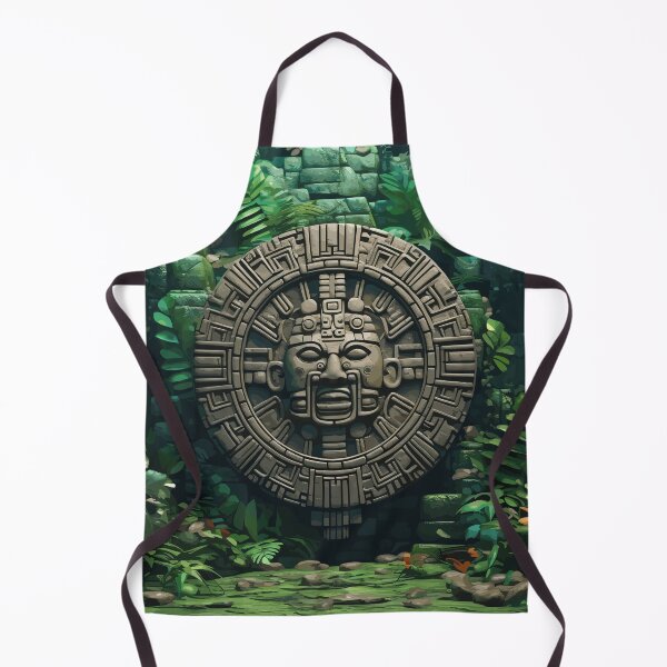Item preview, Indian Mayan Aztec Boho Tribal Ethnic Carving designed and sold by Vector Scout Lab.