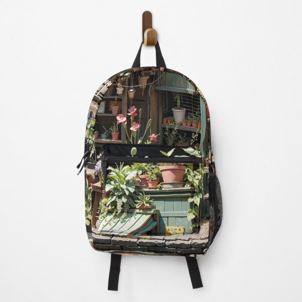 Item preview, Cute Flower Shop Delight Jigsaw Puzzles - Blooming Whimsy on Redbubble designed and sold by PuzzleBoxDesign.