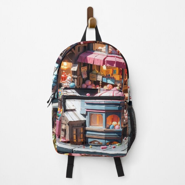 Item preview, Sweet Candy Shop Delight Jigsaw Puzzles - Sugary Whimsy on Redbubble designed and sold by PuzzleBoxDesign.