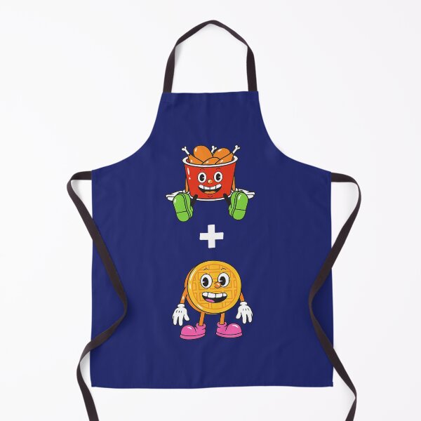 Item preview, Chicken and Waffle Lovers Funny and Cute designed and sold by caloudiaminart.