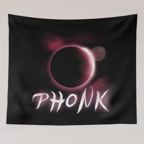 Item preview, Phonk and eclipse illustration designed and sold by Skechtman2003.