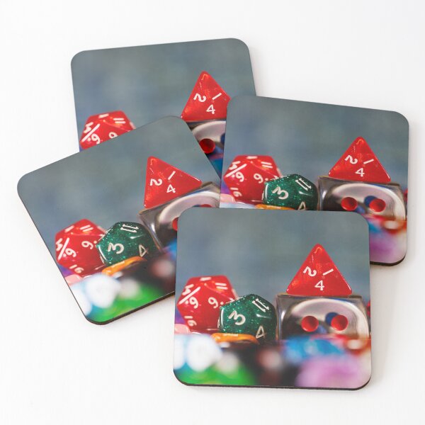 Item preview, A 4-sided gaming dice on a group of dice designed and sold by Giuseppe Cammino.