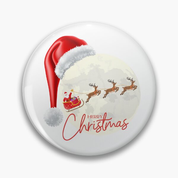 Item preview, Winter Magic: Santa on the Moon designed and sold by Power-OF-You.