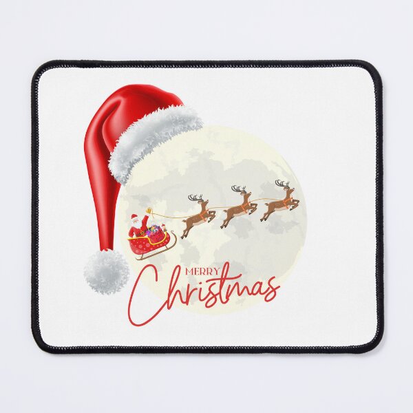 Item preview, Winter Magic: Santa on the Moon designed and sold by Power-OF-You.
