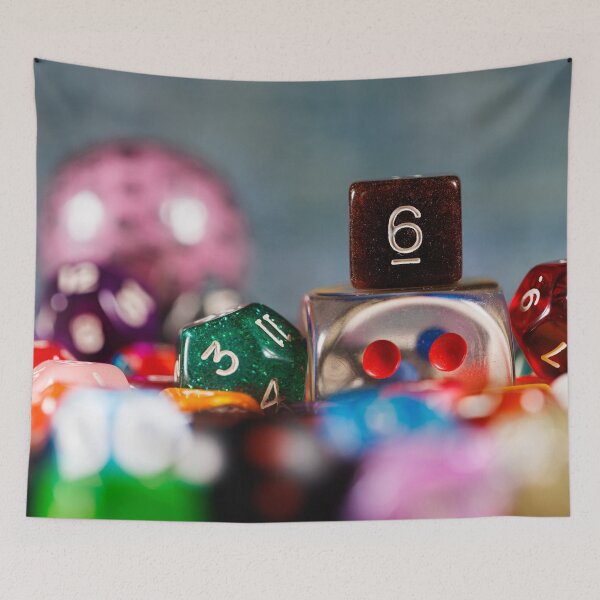 Item preview, A 6-sided gaming dice on a group of dice designed and sold by Giuseppe Cammino.