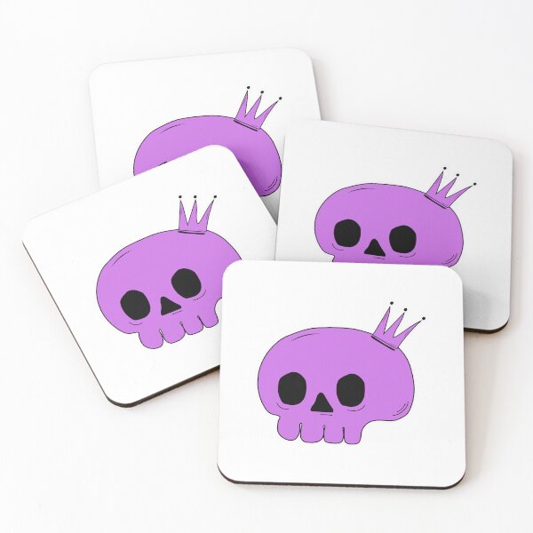 Item preview, A SYMAPTIC PURPLE SKULL designed and sold by infinitearte.