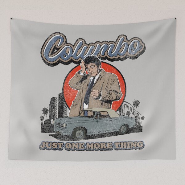 Item preview, Columbo Detective Vintage Worn Out designed and sold by Alema Art.