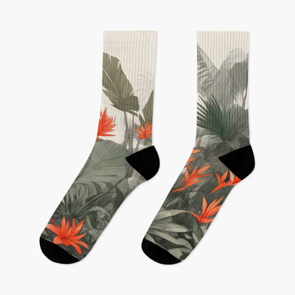 Item preview, Asian tropics - classic jungle plants designed and sold by Wolfsee.
