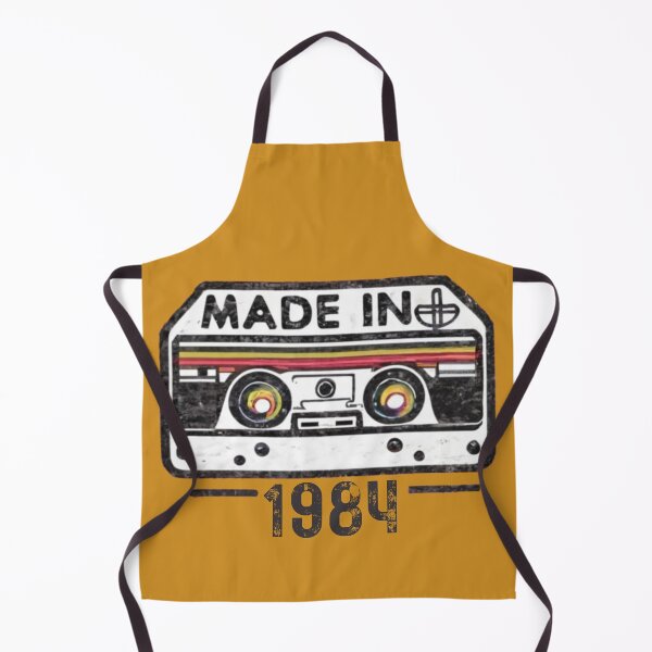Item preview, 40th birthday Made in 1984 Retro cassette tape 1980's designed and sold by MiowandMolly.