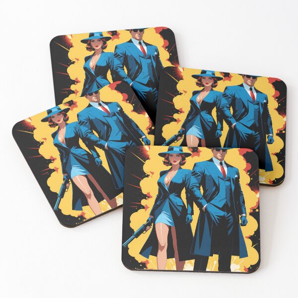Item preview, Mafia Era: Digital Silhouettes that Resume Lost Elegance designed and sold by Artedig.