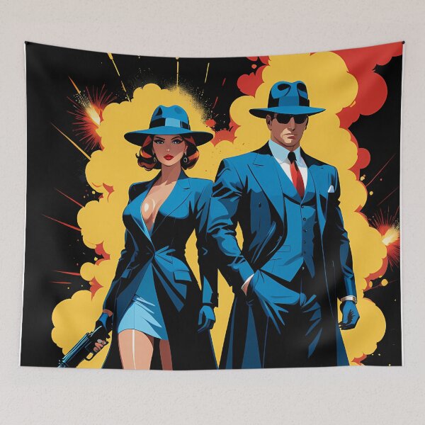 Item preview, Mafia Era: Digital Silhouettes that Resume Lost Elegance designed and sold by Artedig.