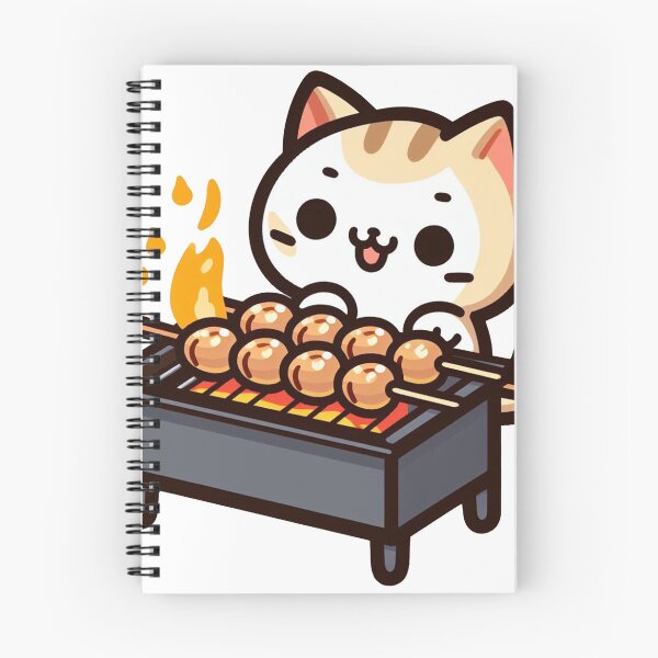 Item preview, Yakitori Chef Cat designed and sold by My-Sticker-Shop.