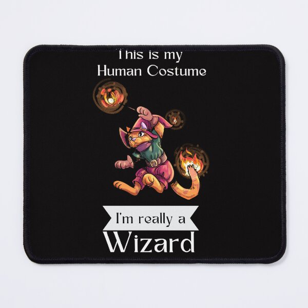 Item preview, This is my human costume I'm really a wizard designed and sold by YazminCityArts.