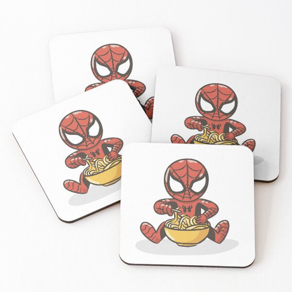Item preview, Angry Baby Spider Eating Pasta Slinging Carb Loading - Hilarious Spider Eating Food Meme Cartoon Costume designed and sold by SpideyUniverse.