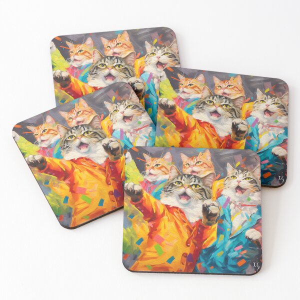 Item preview, Feline Fiesta designed and sold by Ivan  Guaderrama.