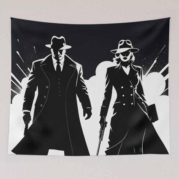 Item preview, Silhouettes of Power: Digital Art that Conquers with Style designed and sold by Artedig.