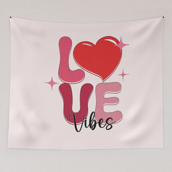 Item preview, Retro Love Vibes designed and sold by HappyLifeCreate.