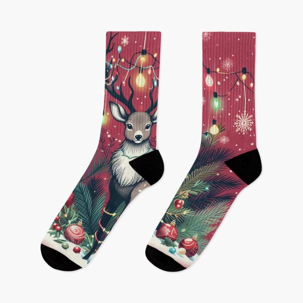 Item preview, xmas deer designed and sold by Greydate.
