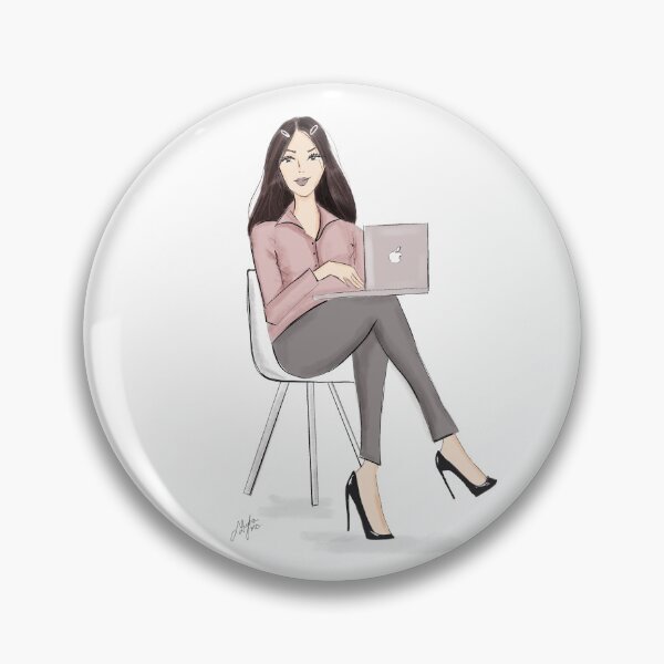 Item preview, bossy women, girly, fashion sketch, designed and sold by Meghaillustrat.
