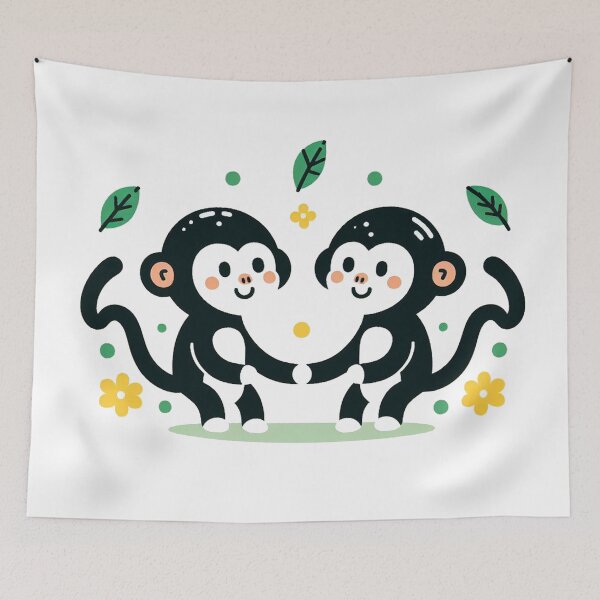 Item preview, Monkey friends designed and sold by NaphDesigns.