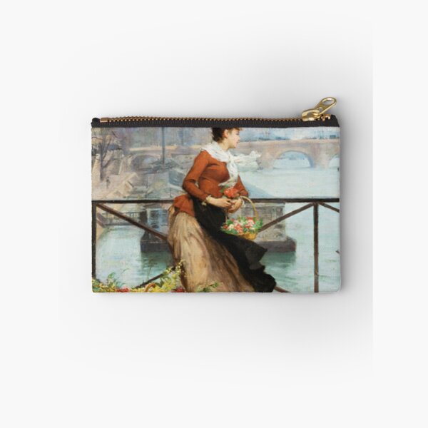 Item preview, The Flower Vendor on the Pont des arts designed and sold by tomorrowsart.