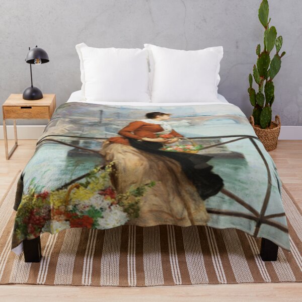 Item preview, The Flower Vendor on the Pont des arts designed and sold by tomorrowsart.