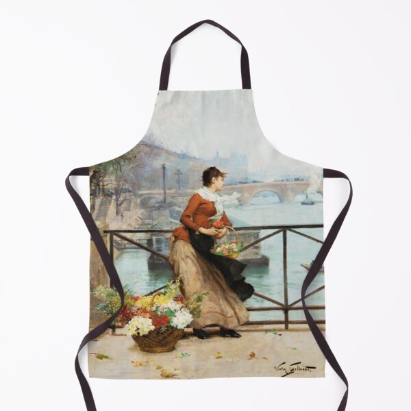 Item preview, The Flower Vendor on the Pont des arts designed and sold by tomorrowsart.