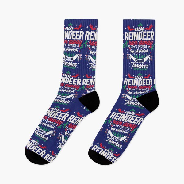 Item preview, Choir Teacher Christmas Reindeer School Funny xmas Music designed and sold by caloudiaminart.