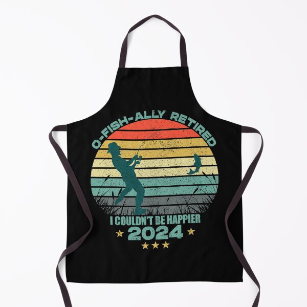 Item preview, O-FISH-ALLY RETIRED. I COULD NOT BE HAPPIER. FUNNY RETIRED GIFT IDEA, Retirement Gifts 2024, Retired Est 2024 designed and sold by Kipcio.
