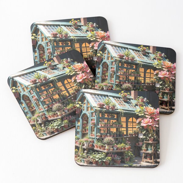 Item preview, Potted Plant Paradise Jigsaw Puzzles - Botanical Bliss on Redbubble designed and sold by PuzzleBoxDesign.