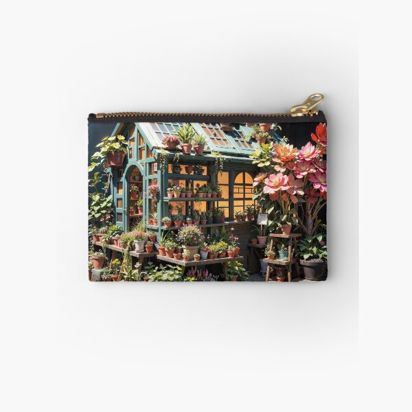 Item preview, Potted Plant Paradise Jigsaw Puzzles - Botanical Bliss on Redbubble designed and sold by PuzzleBoxDesign.
