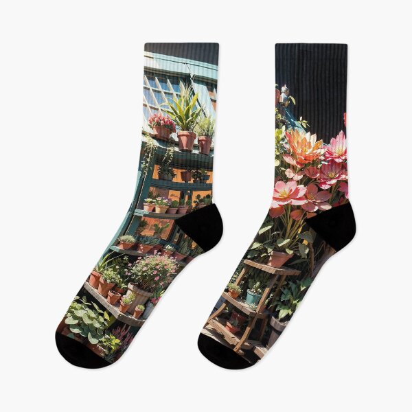 Item preview, Potted Plant Paradise Jigsaw Puzzles - Botanical Bliss on Redbubble designed and sold by PuzzleBoxDesign.