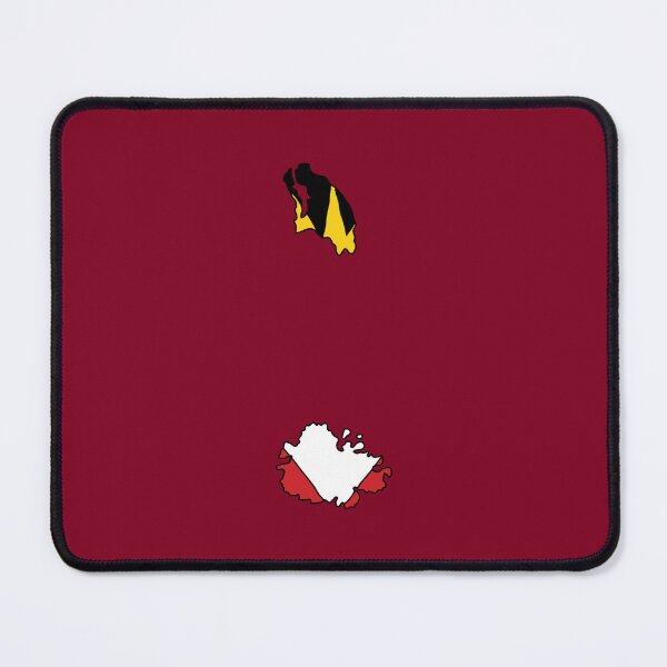 Item preview, Antigua and Barbuda country shape flag designed and sold by Rachael Taylor.