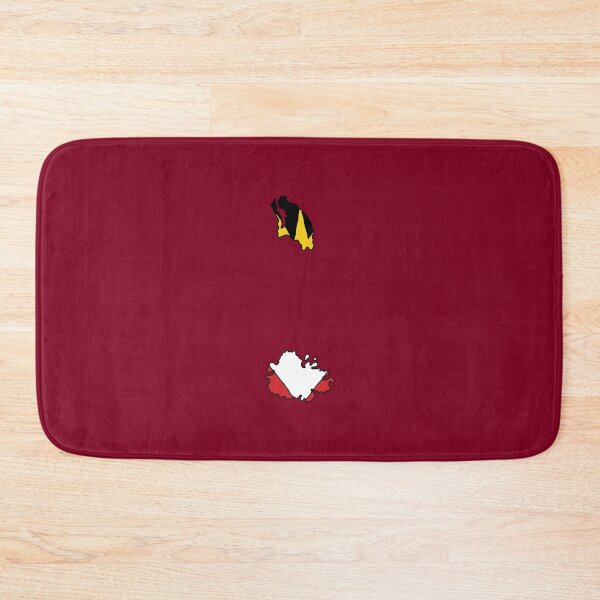 Item preview, Antigua and Barbuda country shape flag designed and sold by Rachael Taylor.