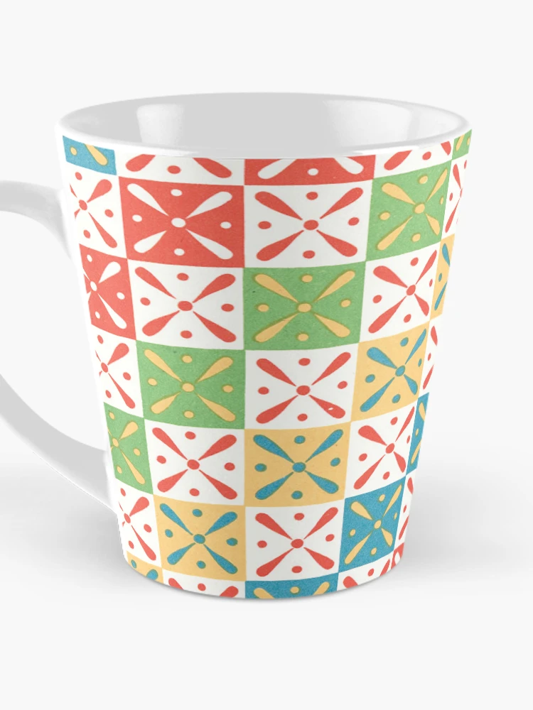 Thumbnail 3 of 4, Coffee Mug, Ancient Abstract Geometry Patterns designed and sold by InnerCitadel.