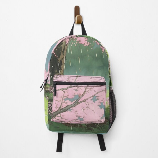 Item preview, 80s Retro Cherry Blossom Landscape designed and sold by Animania-AnimeS.