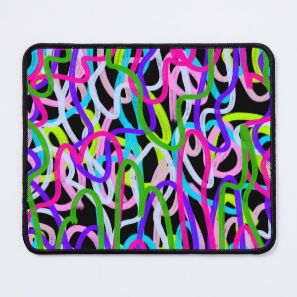 Item preview, Colorful Scribble on Black  designed and sold by DanielleGensler.