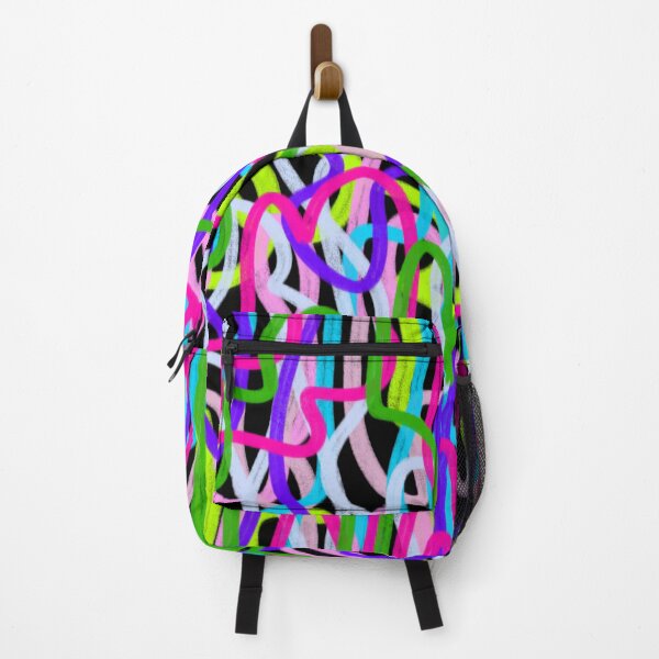 Item preview, Colorful Scribble on Black  designed and sold by DanielleGensler.