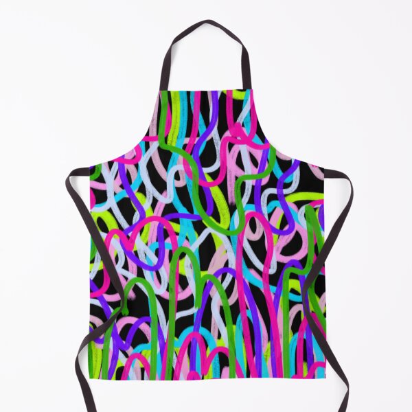 Item preview, Colorful Scribble on Black  designed and sold by DanielleGensler.