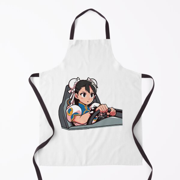 Item preview, Chun-Li Street Fighter Driving a Car designed and sold by My-Sticker-Shop.