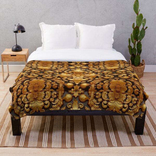 Item preview, Golden Rose Floral Pattern designed and sold by Rustybaker28.