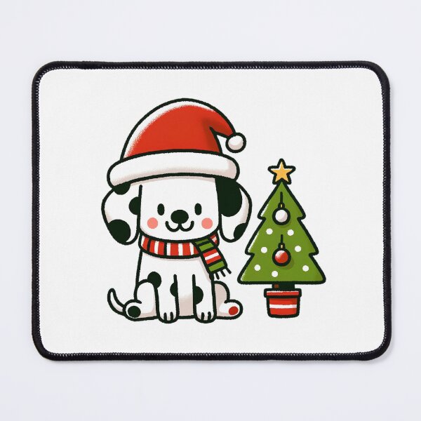 Item preview, Dalmatian's Yuletide Glee: Beside the Christmas Tree designed and sold by EpicPaws.