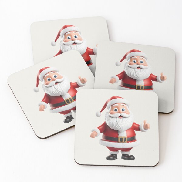 Item preview, Cute 3d Santa Claus designed and sold by Zenalia.